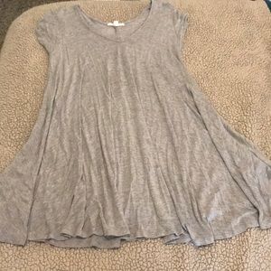 Gray short dress